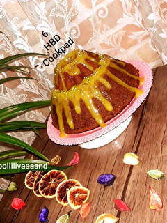 عکسی از دستور کیک پرتقالی شکلاتی(ششمین سال تولد کوکپد مبارک)
