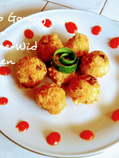 Foto resep Bakso Ayam Goreng