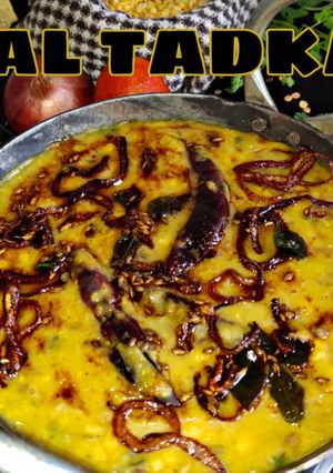 A picture of Tuvar mix daal recipe.