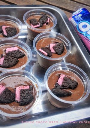 Foto resep Puding Choco Oreo