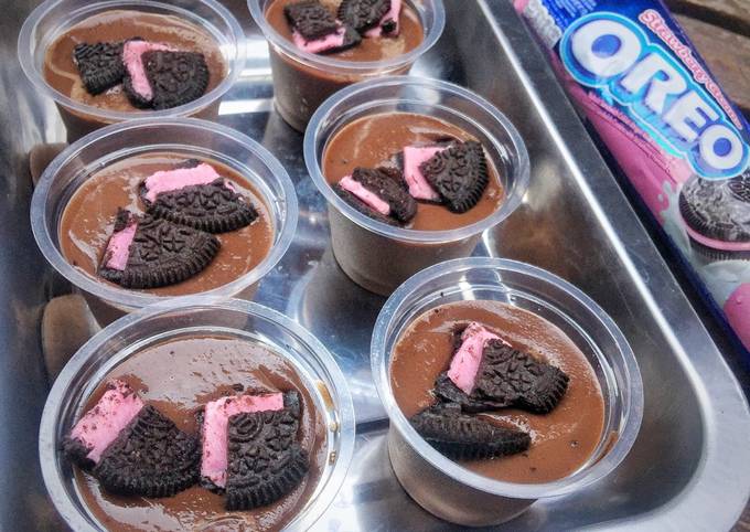 Puding Choco Oreo