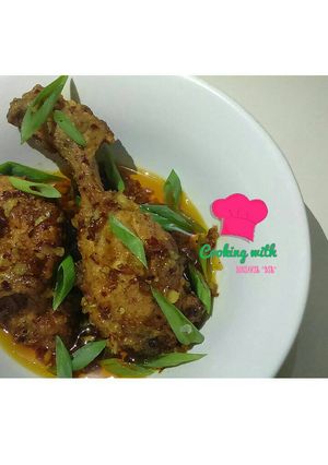 Foto resep Ayam Goreng Saus Margarin