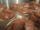 Nutella-Stuffed Chocolate Muffins