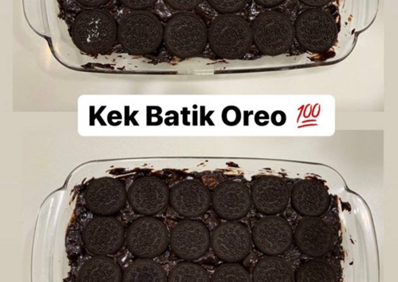 Resepi Kek Batik Toppings Oreo Yang Boleh Manjain Lidah Dan Mudah Resepi Kak Ross