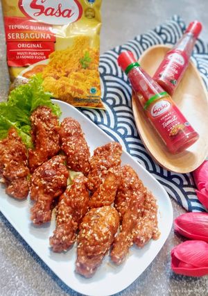 Foto resep Korean Spicy Chicken Wings