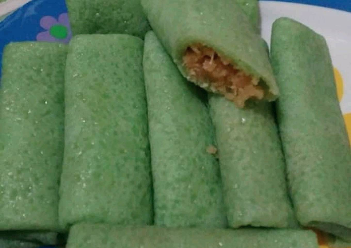 Dadar gulung tanpa telur