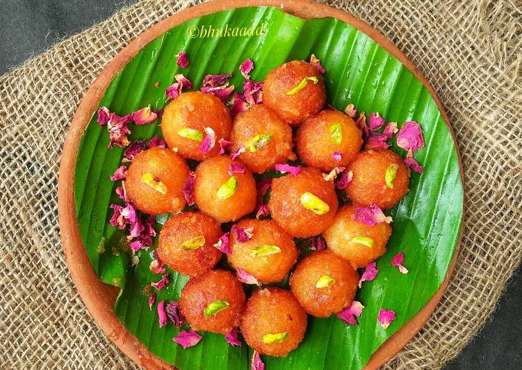 Easiest Way to Make Award-winning Sooji Gulab jamun