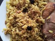 Una foto de arroz con curry