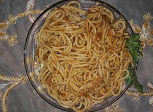 صورة لوصفة معكرونة سهلة وطيبة وسريعة🍝