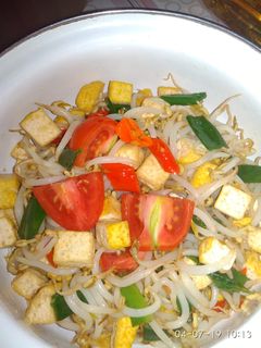 Foto resep Tumis toge tahu
