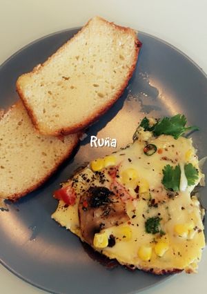 A picture of Pizza Omelette.