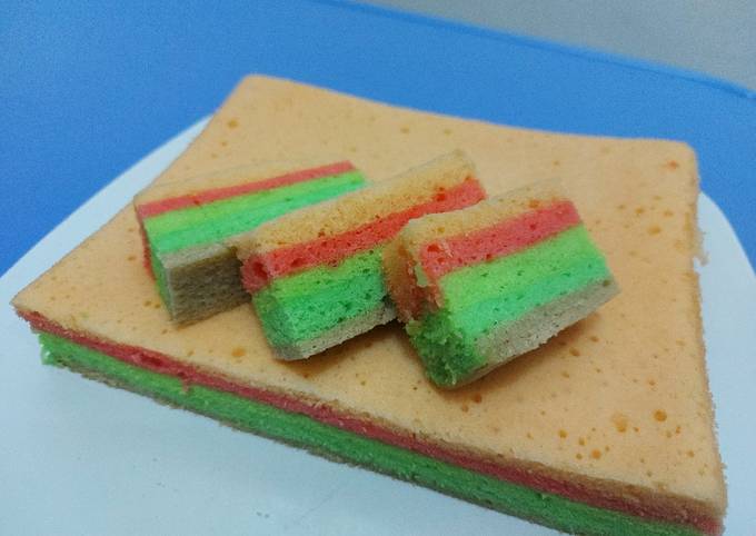 Bolu kukus pelangi