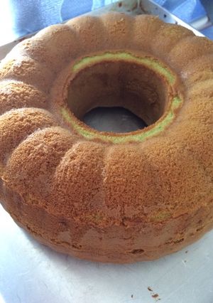Foto resep Bolu Pandan 5 Telur kecil (4 butir telur besar)