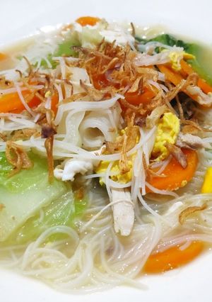 Foto resep Bihun godog ayam