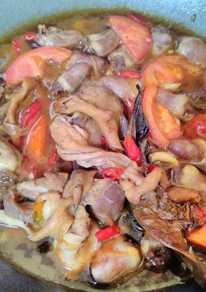 Foto resep Ati Ampela Jantung Pedas Manis