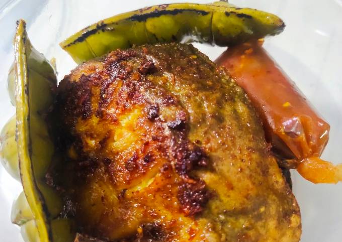 Resep: BA006 Ikan Hiu Goreng Bumbu Kunyit Irit Untuk Jualan