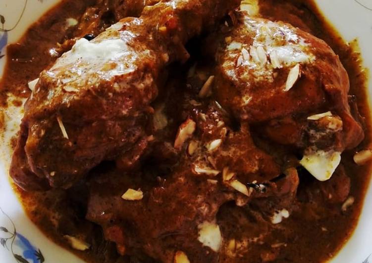 Recipe of Speedy Sahi Chicken Korma/Ghee Roast Chicken