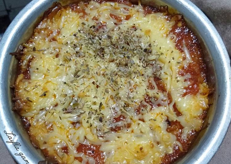 RECOMMANDED! Resep Rahasia Spicy cheesy bolognaise baked rice