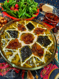 عکسی از دستور سفره افطار (پیشواز 🌙رمضان)