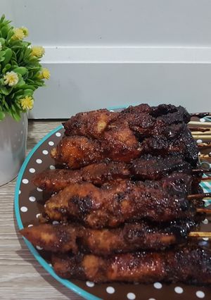 Foto resep Sate ayam manis