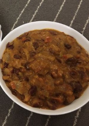Foto resep Sambal kacang merah (Rajma Masala)