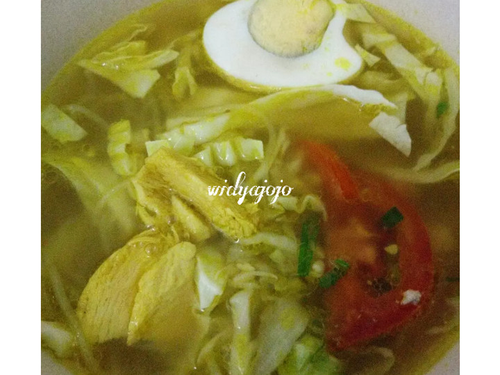 Resep: Soto Ayam Gampil Menu Enak Dan Mudah Dibuat