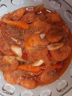 Foto resep Udang asam manis alla mommy raden