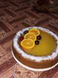 كيكة مول العجيب بكريمة برتقال 🍊