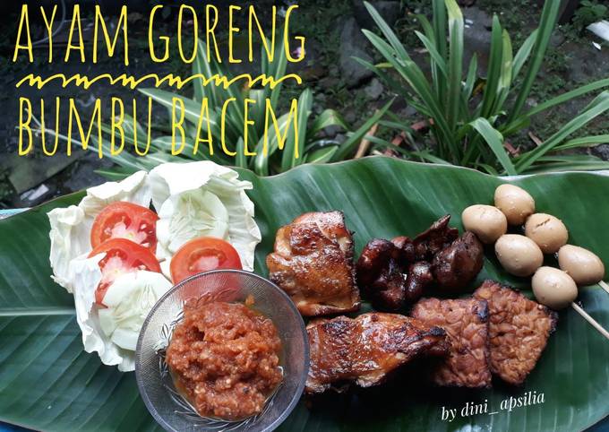 Ayam Goreng Bumbu Bacem