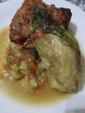 Cogollo de lechuga al horno