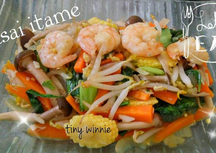 Resep Yasai itame(Tumis sayur Ala Jepang) yang Lezat Sekali