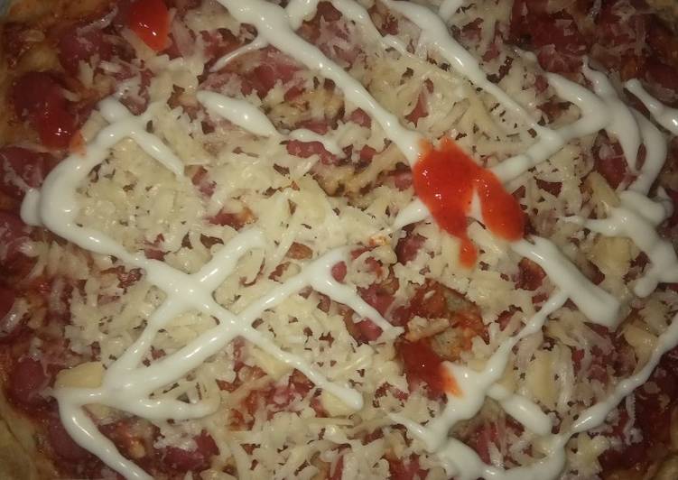 30.Pizza water roux ๐ no oven๐