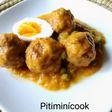 Albóndigas en salsa de verdura