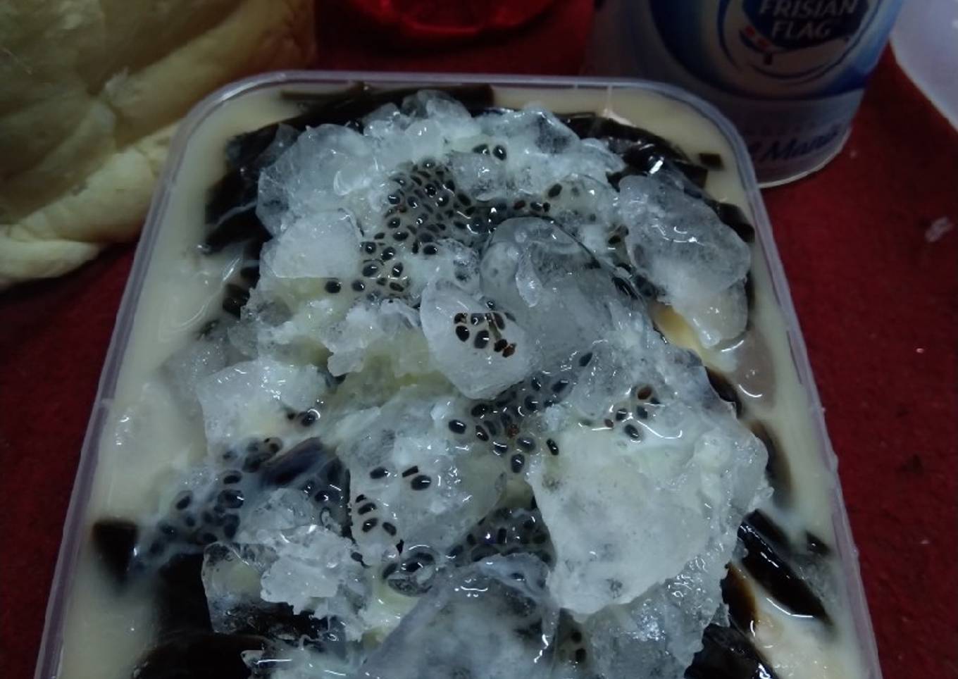 Es campur roti dwegan