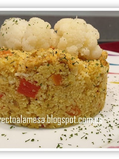 Una foto de Cuscús de coliflor
