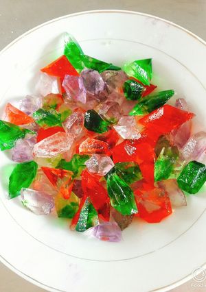 Hình của món Rau câu đá quí.