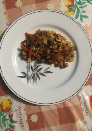Una foto de Guisado de manzana