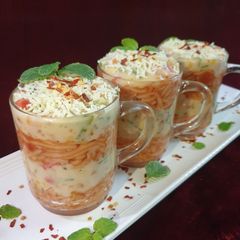 A picture of Veg. Cheese Noodles mug.