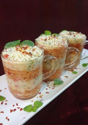 A picture of Veg. Cheese Noodles mug.