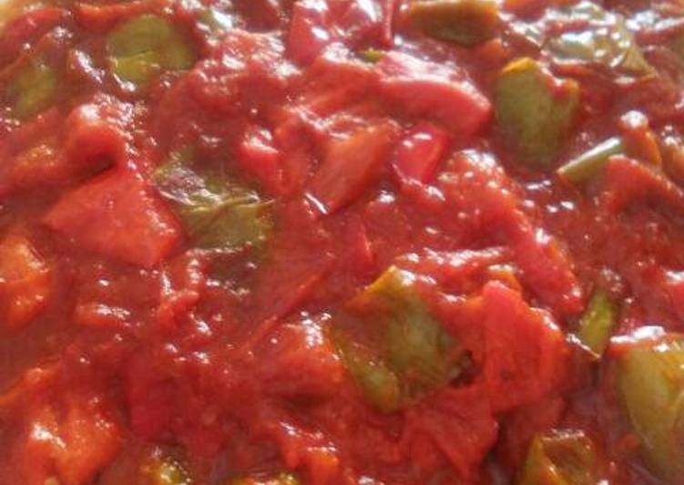 Pisto de pimientos