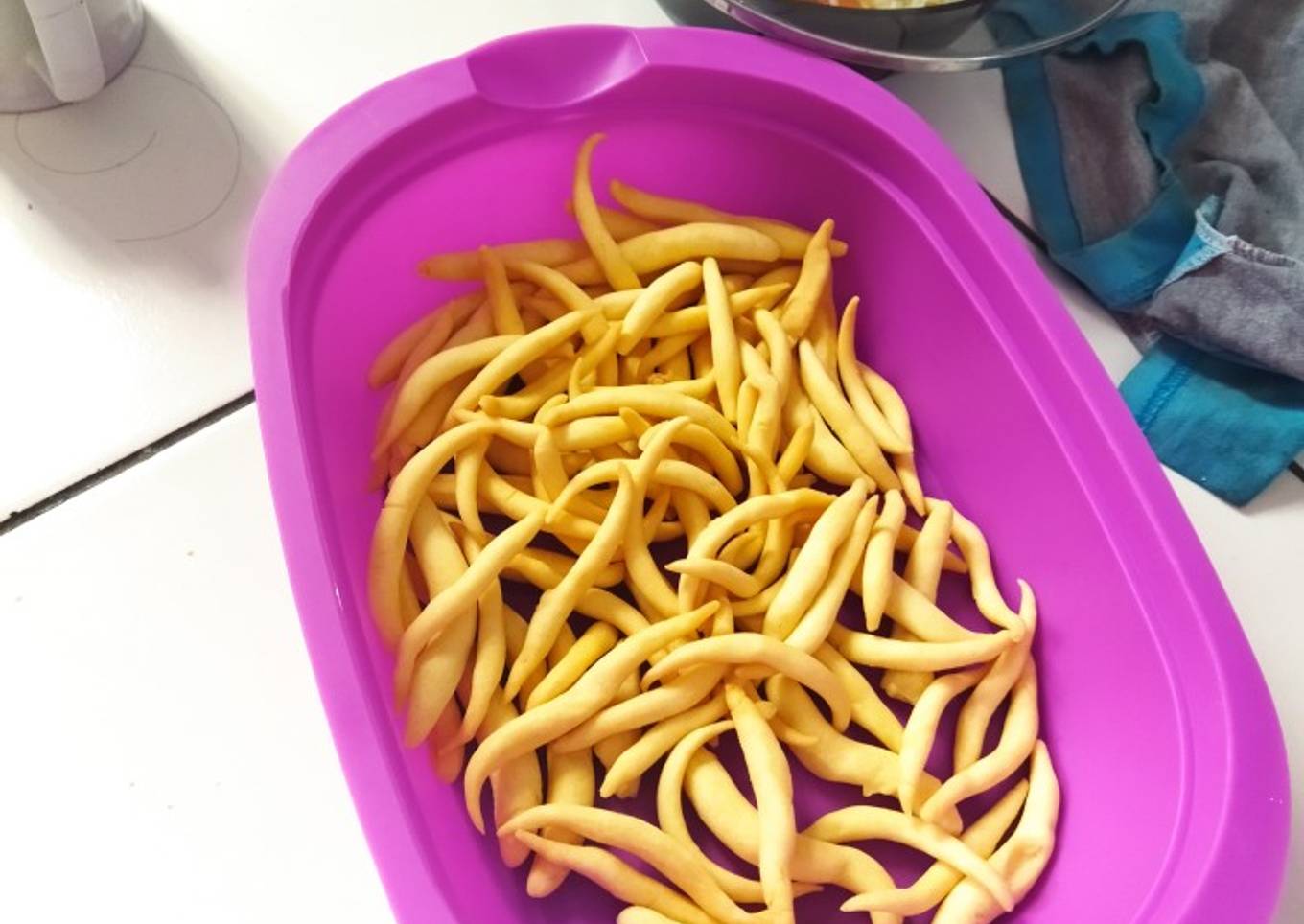 Telur gabus keju