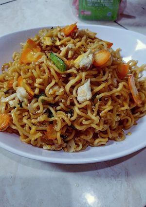 Foto resep Mie goreng kering