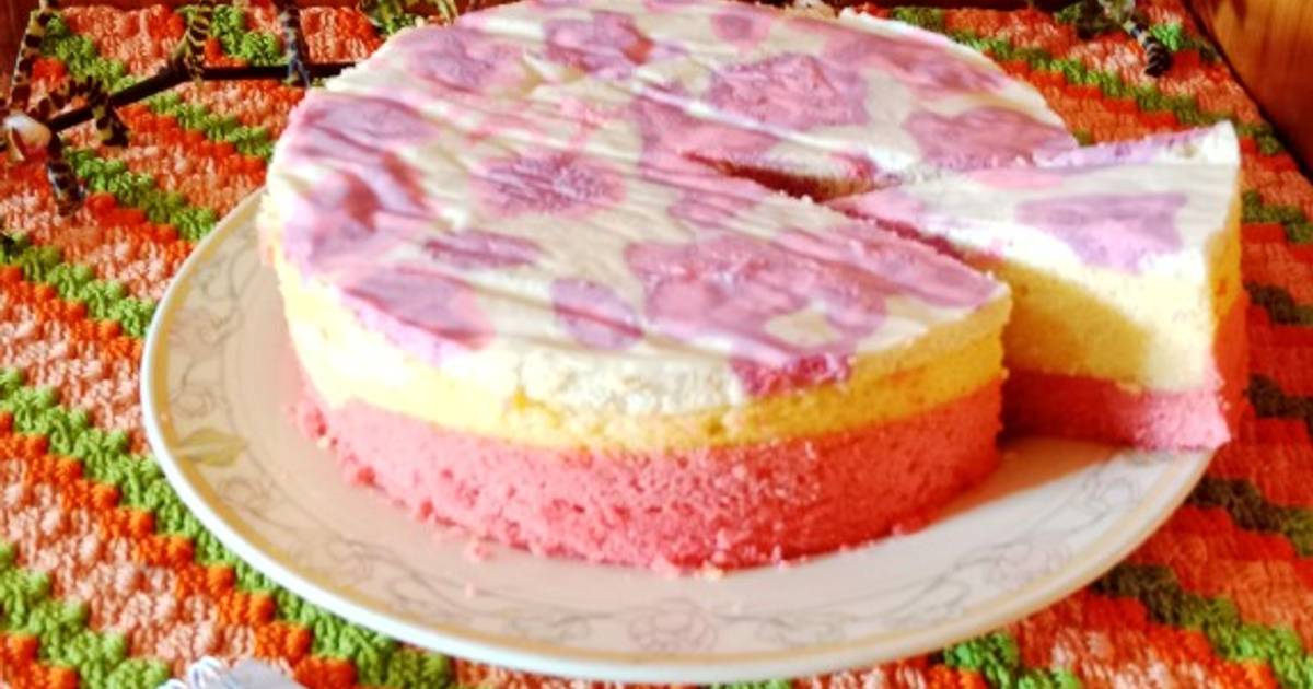 Resep Bolu Kukus Merah Putih Lembut Moist Versi Batik Oleh Kasmira Cookpad