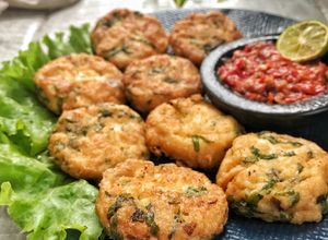 Foto resep Perkedel tahu bayam