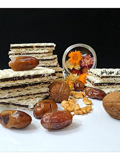 عکسی از دستور ویفر خرمایی