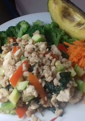 Una foto de Almuerzo 0 carbs, alto en proteína