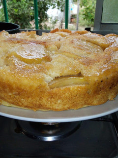 Una foto de Torta de manzana fácil