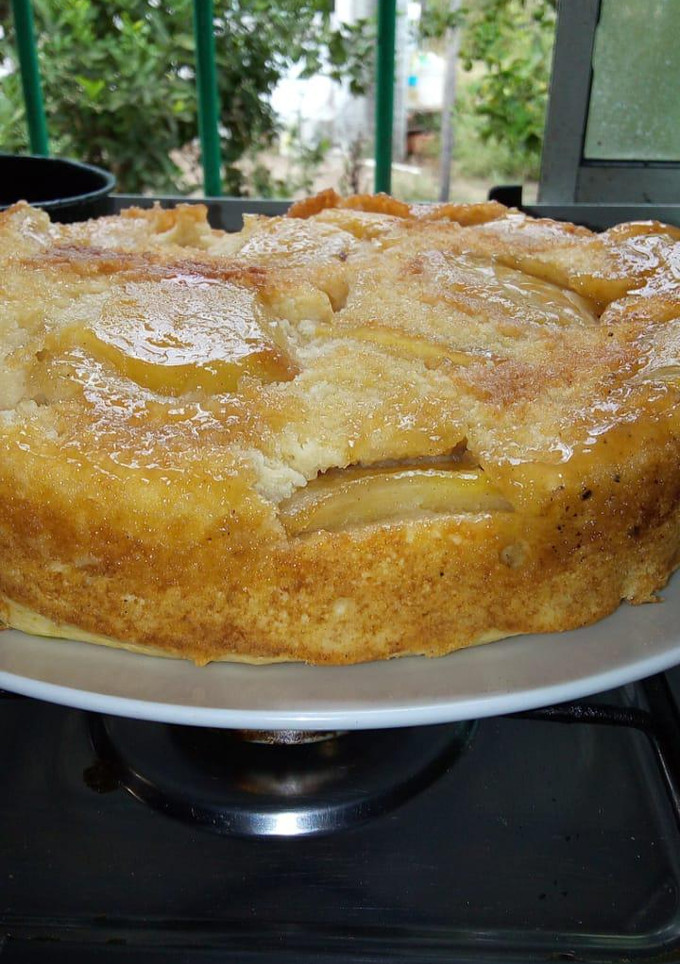 Una foto de Torta de manzana fácil