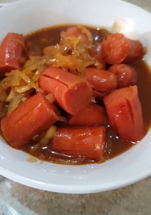Foto resep Sosis sapi saos bbq