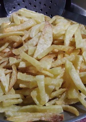 Una foto de Papas fritas como las de restaurant